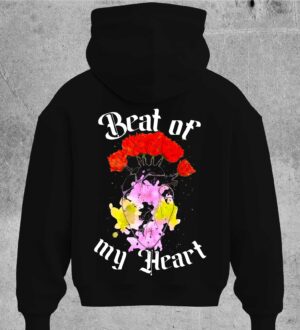 felpa-beat-nero Felpa Beat of my Heart Nera